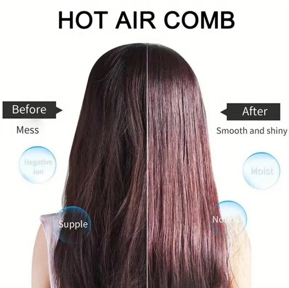 - Hair Dryer Brush 4 in 1 Blow Out Style Curl 1 Step Hot Air Comb Volumize… - Picture 3 of 14